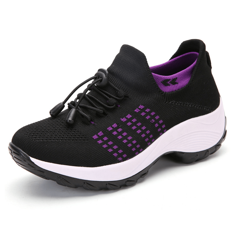 Baskets AuraGlide - Sneakers Femme Respirantes & Semelle Amortie - Solyria