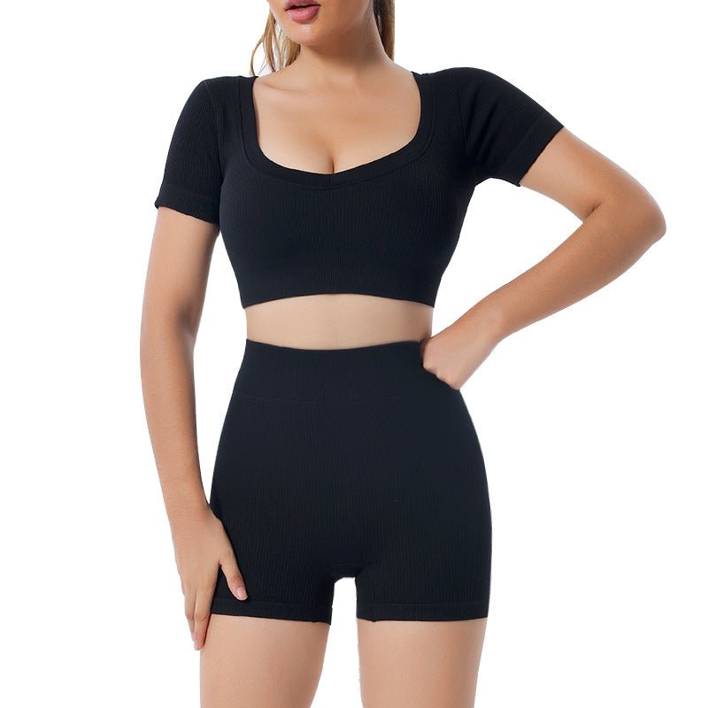 Brassière & Short Yoga Sans Couture – Vendus à l'unité - Solyria