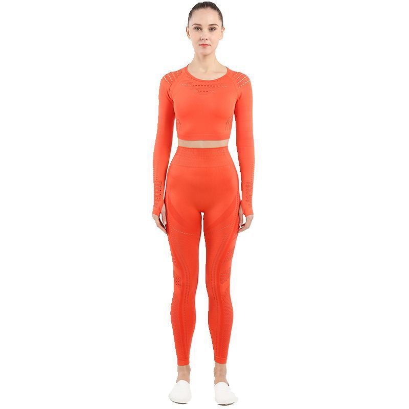 Ensemble AuraSleeve - Legging & Haut Manches Longues Sans Couture - Solyria
