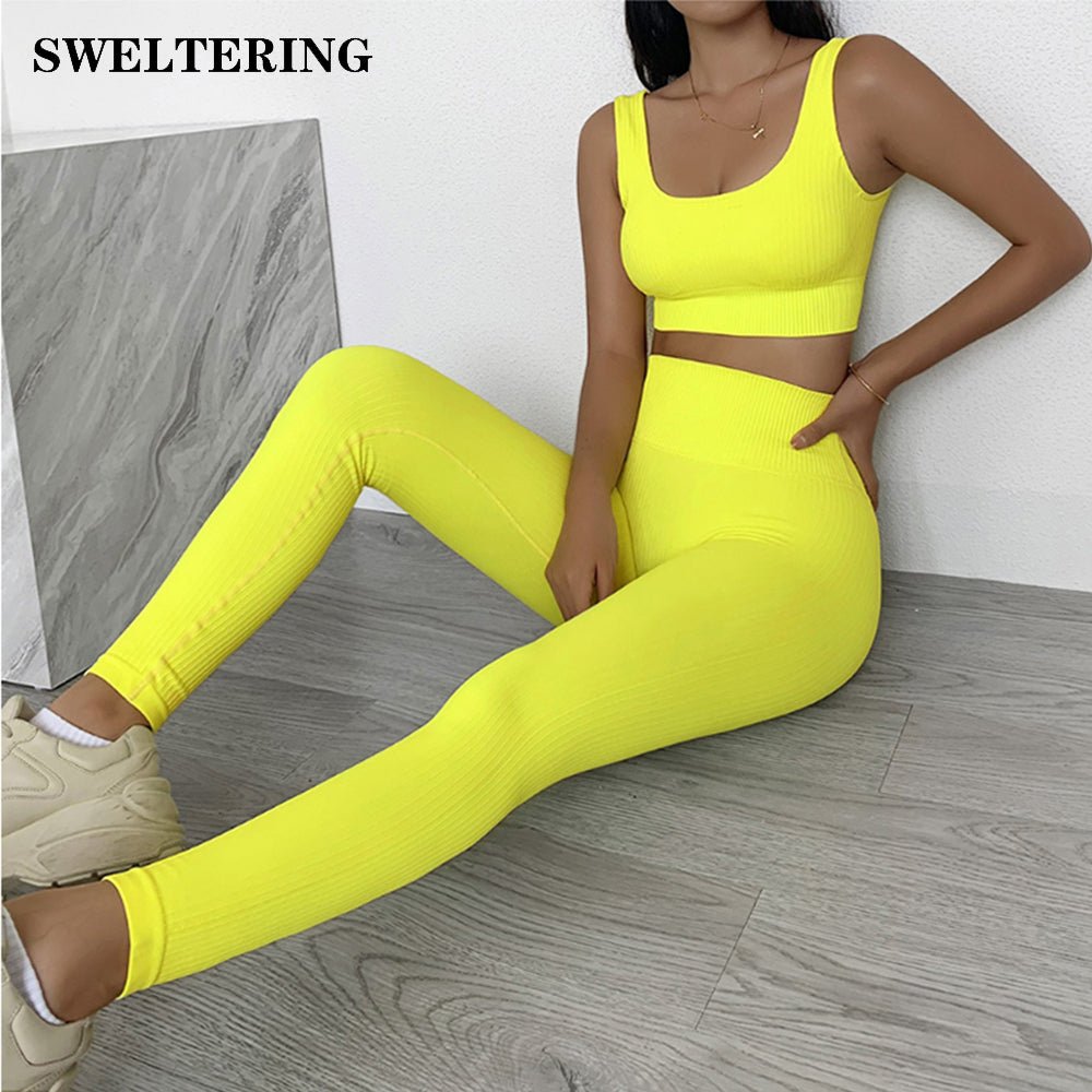 Ensemble Thread AuraFlow - Legging & Brassière Yoga Femme - Solyria