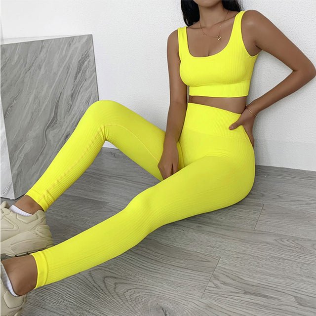 Ensemble Thread AuraFlow - Legging & Brassière Yoga Femme - Solyria