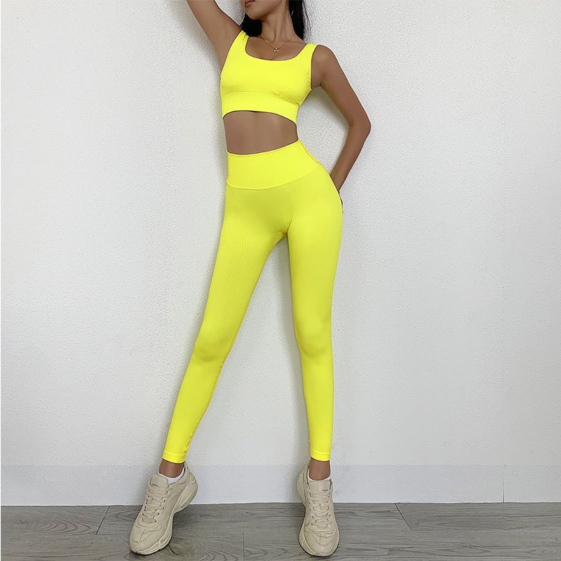 Ensemble Thread AuraFlow - Legging & Brassière Yoga Femme - Solyria