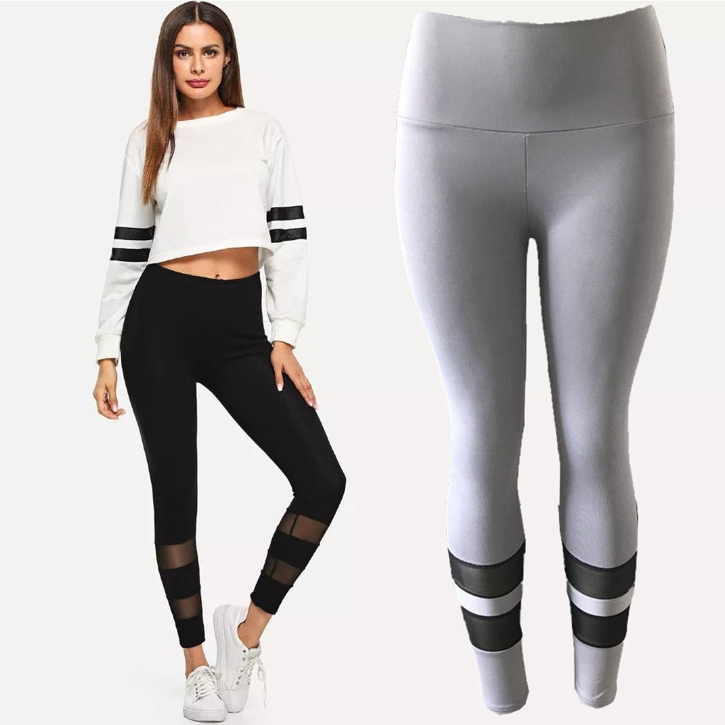 Legging Mesh AuraFit - Legging Yoga Sport Femme Respirant - Solyria