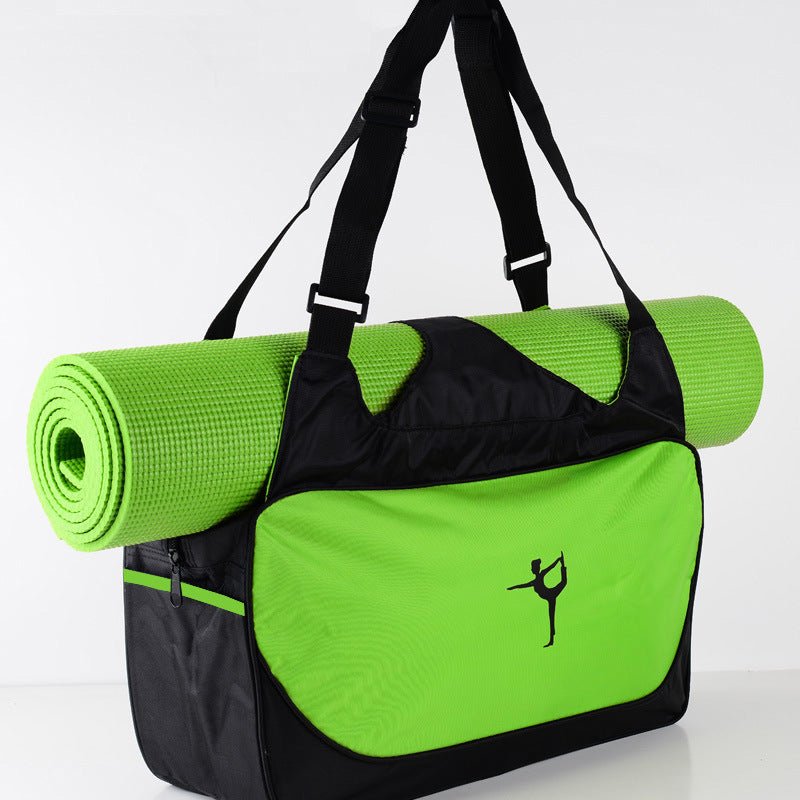 Sac de Sport AuraCarry - Sac Fitness avec Compartiment Tapis de Yoga - Solyria