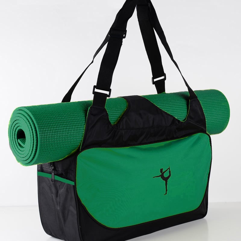 Sac de Sport AuraCarry - Sac Fitness avec Compartiment Tapis de Yoga - Solyria