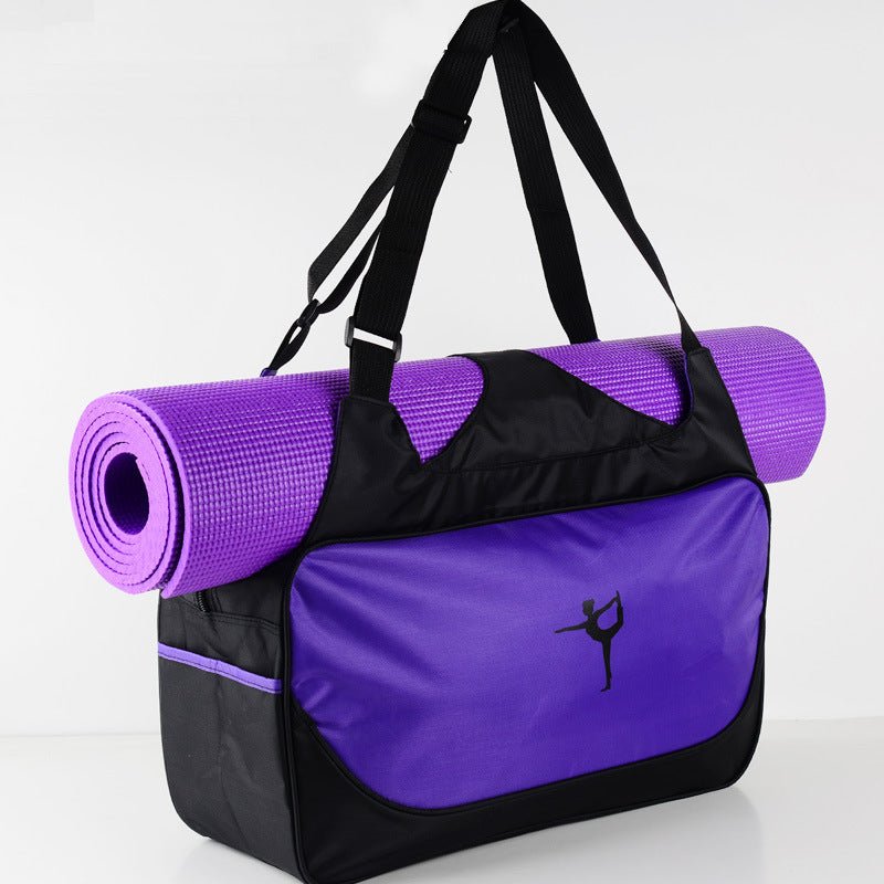 Sac de Sport AuraCarry - Sac Fitness avec Compartiment Tapis de Yoga - Solyria