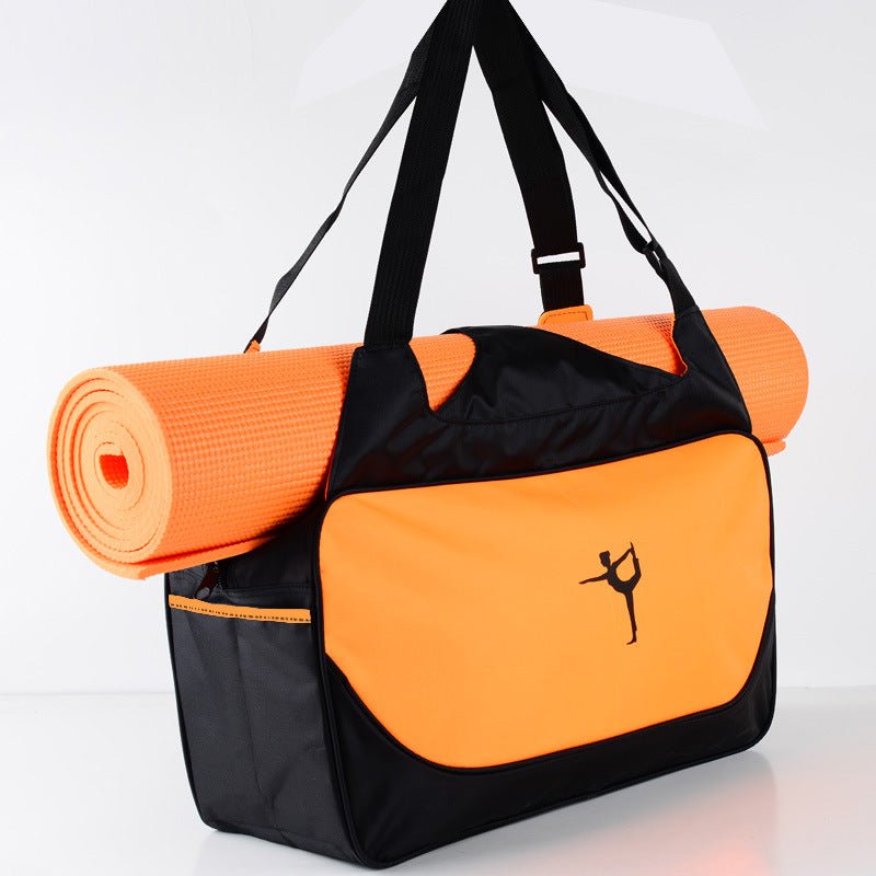 Sac de Sport AuraCarry - Sac Fitness avec Compartiment Tapis de Yoga - Solyria